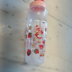 Strawberry Shortcake Water Bottle - Pink
